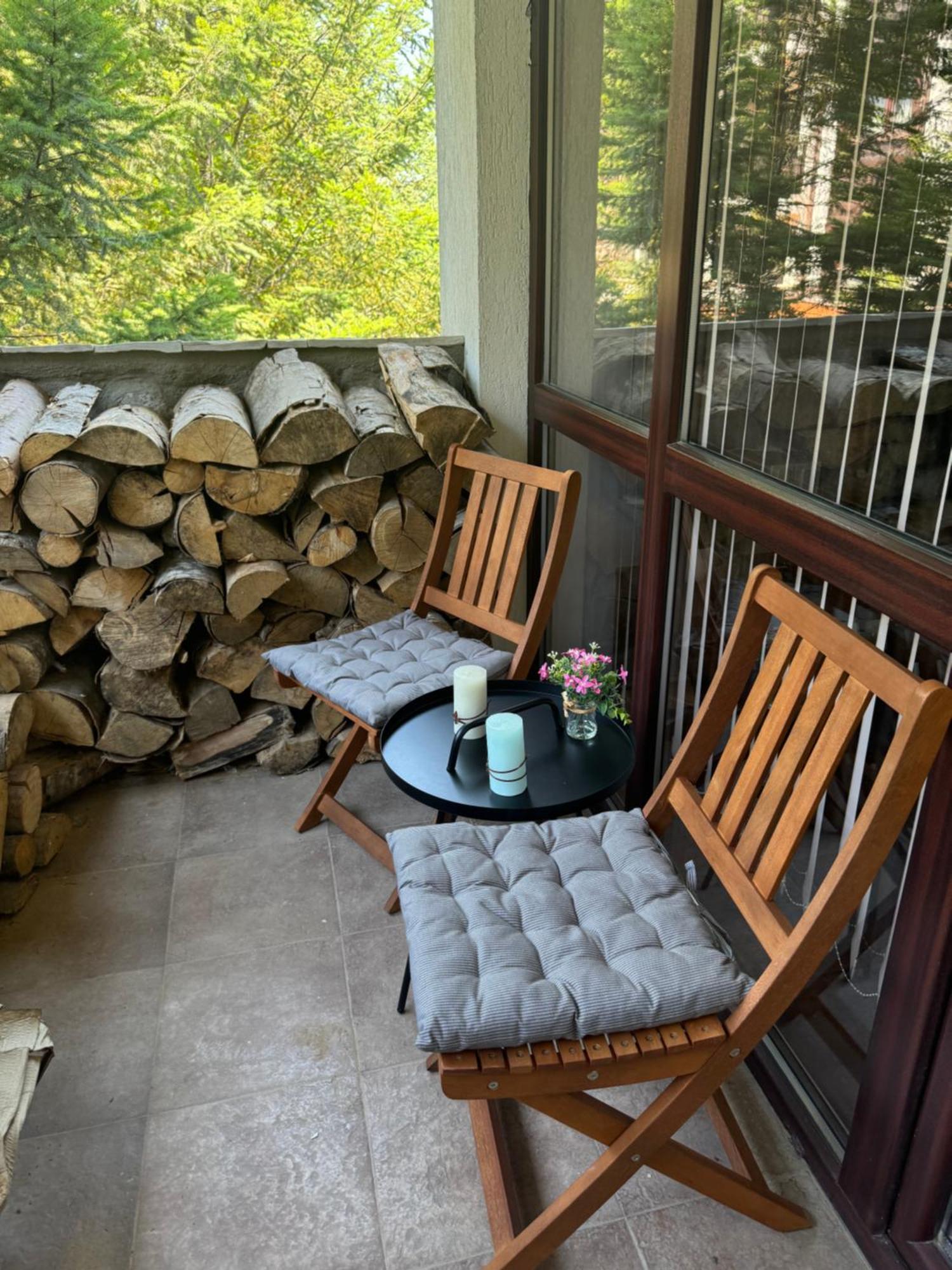 2-Bedroom, 2-Bathroom With Fireplace And Garden At Winslow Infinity Bansko Ngoại thất bức ảnh